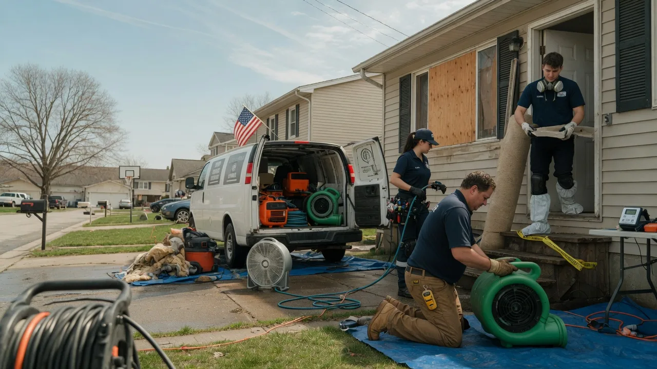 Water Damage Restoration in Mentmore, NM near me
